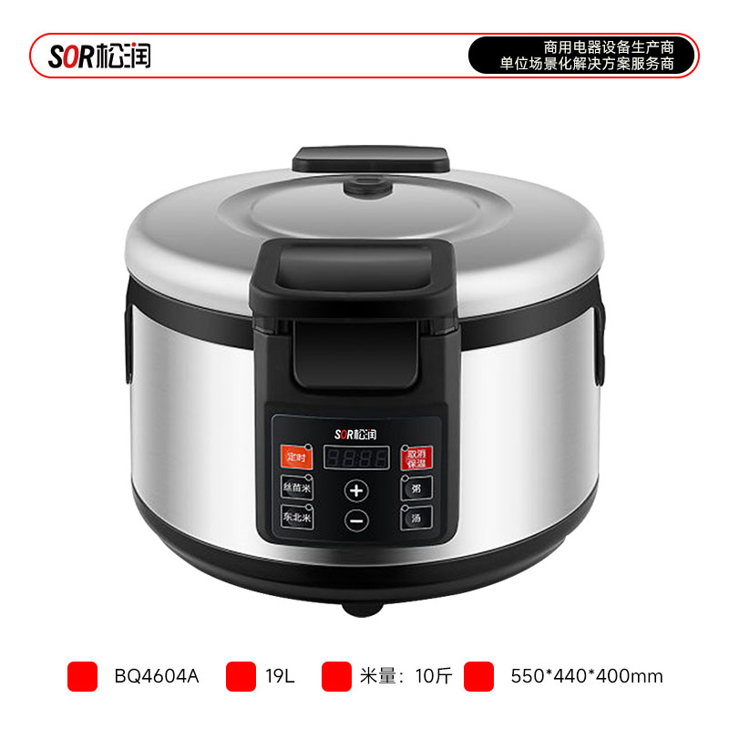 Smart Countertop Electric Cooker, 19 L