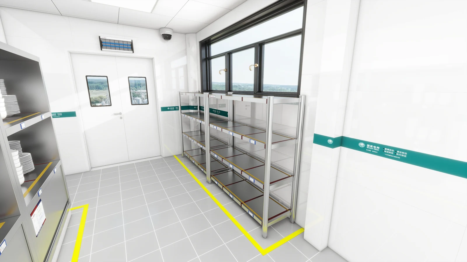 GreenSmart Canteen 4D Kitchen