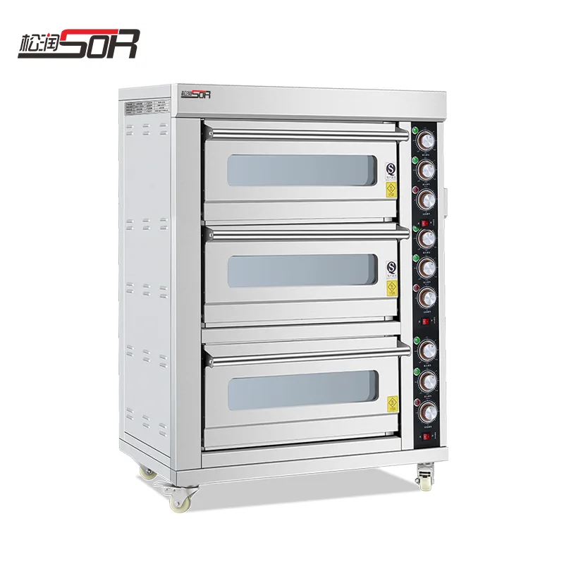 Classic Commercial Electric Oven, 3 Tier, 3 Tray