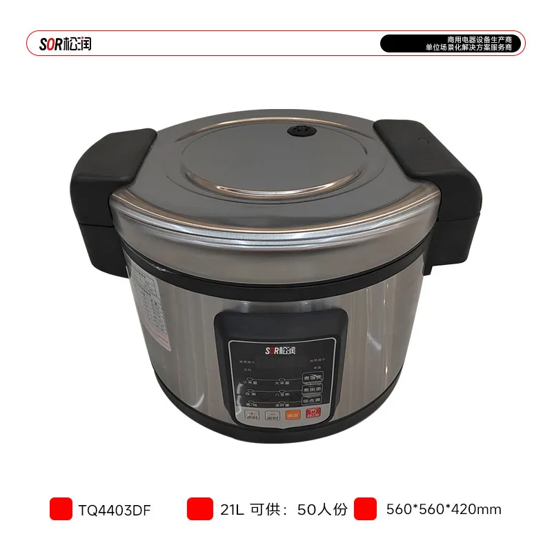 Commercial Electric Wok Cooker, 21 L
